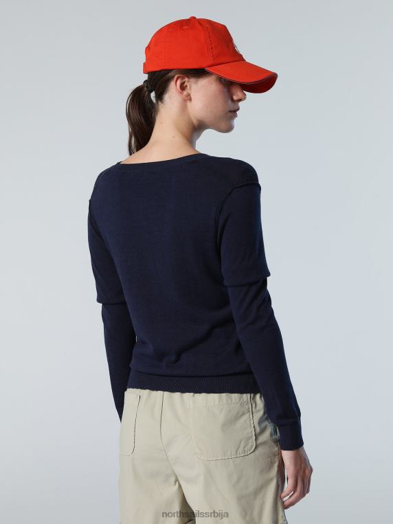 алое В-изрез Морнарско плаво одећу Жене PDV4J567 North Sails