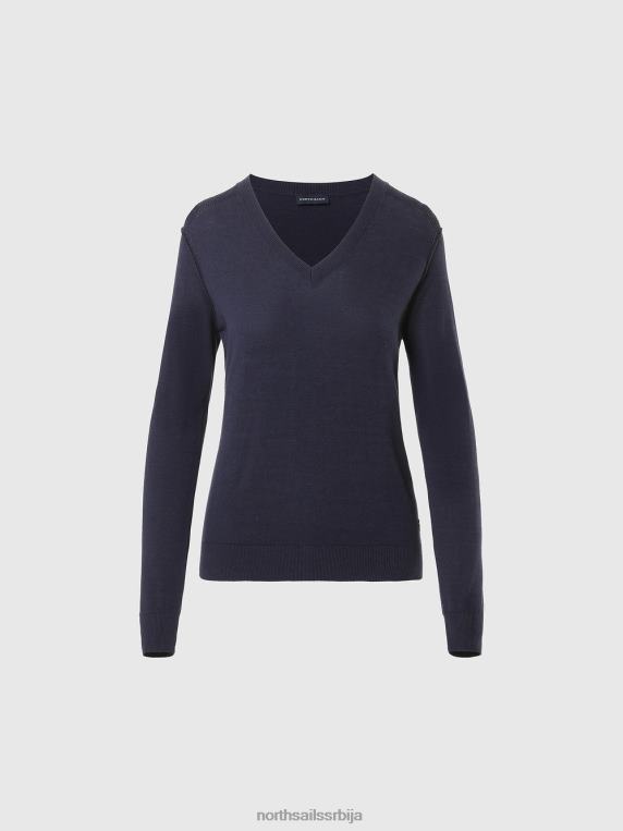 алое В-изрез Морнарско плаво одећу Жене PDV4J567 North Sails