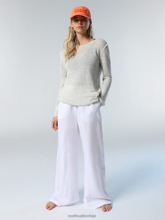 ланени горњи део са овратником крема од бадема одећу Жене PDV4J568 North Sails