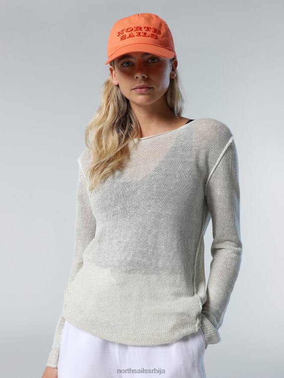 ланени горњи део са овратником крема од бадема одећу Жене PDV4J568 North Sails