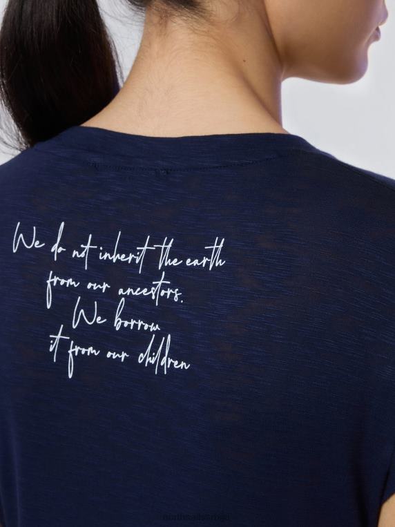 горњи део са в-изрезом Морнарско плаво одећу Жене PDV4J574 North Sails