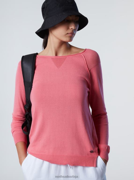 алое врх са чамцем чајна ружа одећу Жене PDV4J575 North Sails