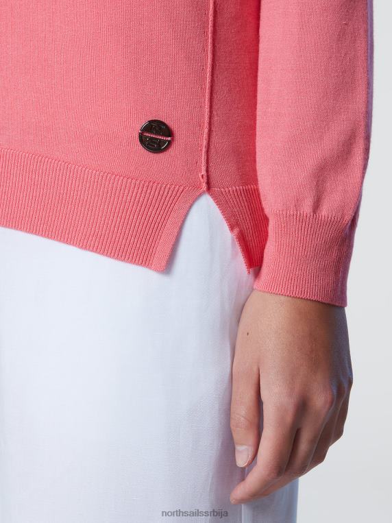 алое врх са чамцем чајна ружа одећу Жене PDV4J575 North Sails