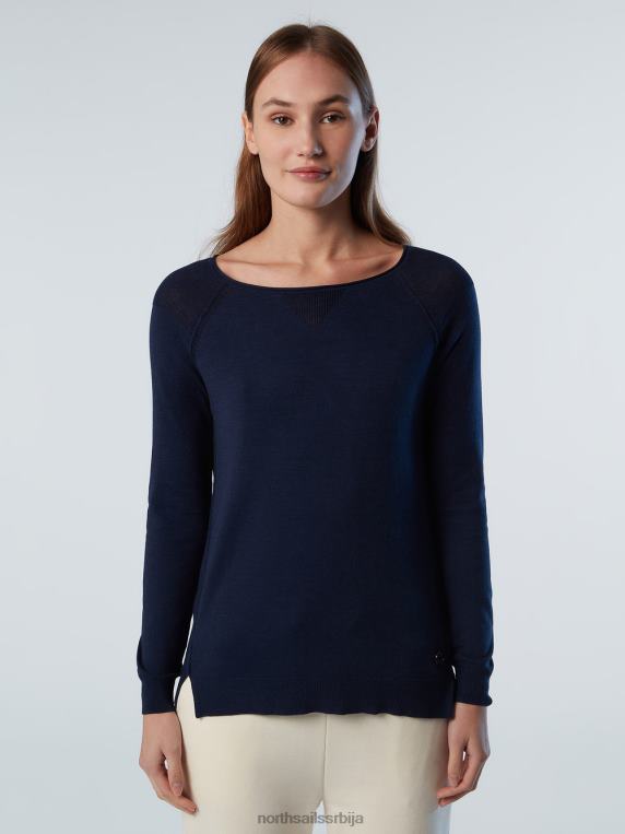 алое врх са чамцем Морнарско плаво одећу Жене PDV4J576 North Sails