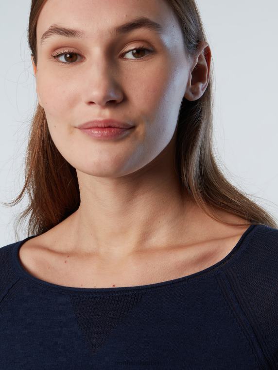 алое врх са чамцем Морнарско плаво одећу Жене PDV4J576 North Sails