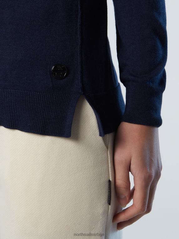 алое врх са чамцем Морнарско плаво одећу Жене PDV4J576 North Sails