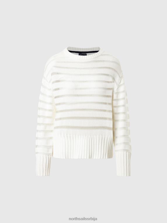 пругасти округли изрез комбинација 1 одећу Жене PDV4J590 North Sails