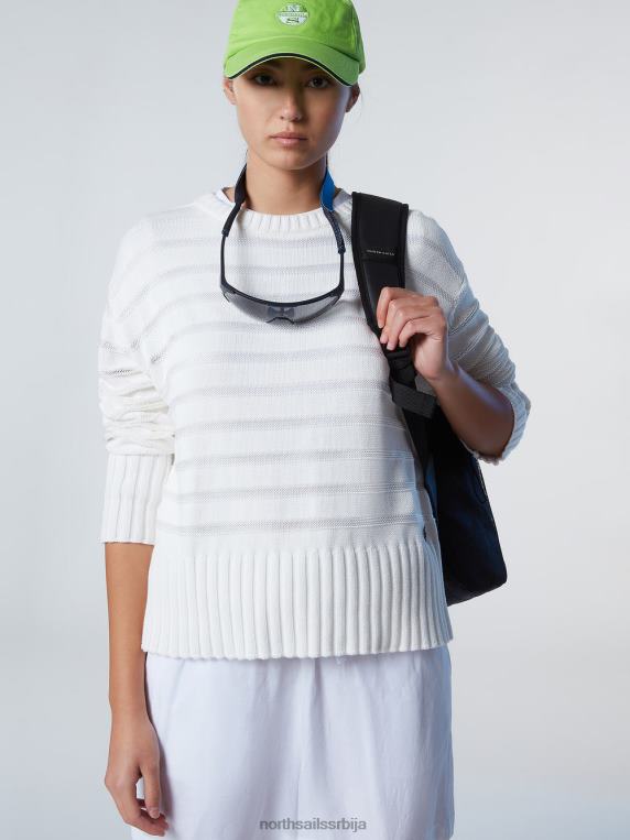 пругасти округли изрез комбинација 1 одећу Жене PDV4J590 North Sails