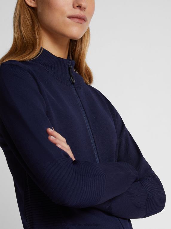 кардиган са високим изрезом поноћно плава одећу Жене PDV4J1476 North Sails