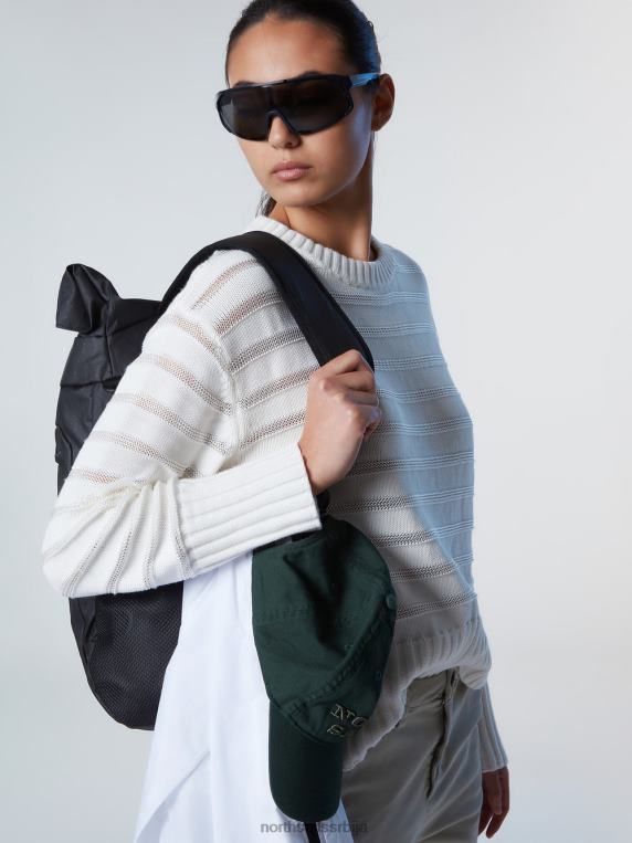 пругасти округли изрез крема од бадема одећу Жене PDV4J589 North Sails