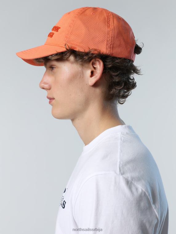 опрана памучна бејзбол капа диња Прибор мушкарци PDV4J450 North Sails