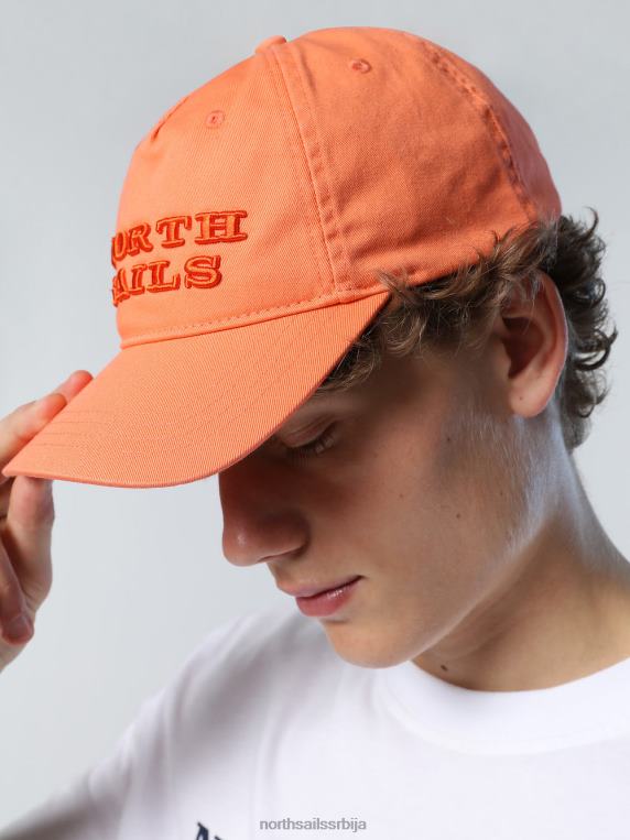 опрана памучна бејзбол капа диња Прибор мушкарци PDV4J450 North Sails