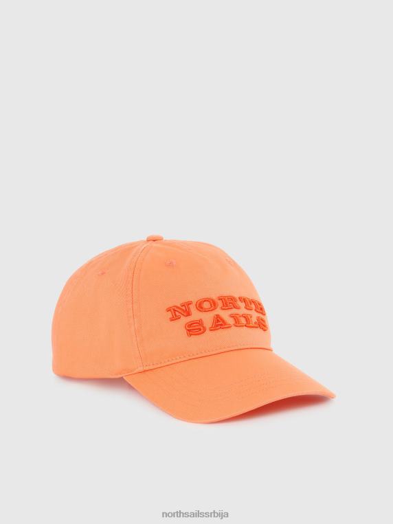 опрана памучна бејзбол капа диња Прибор мушкарци PDV4J450 North Sails