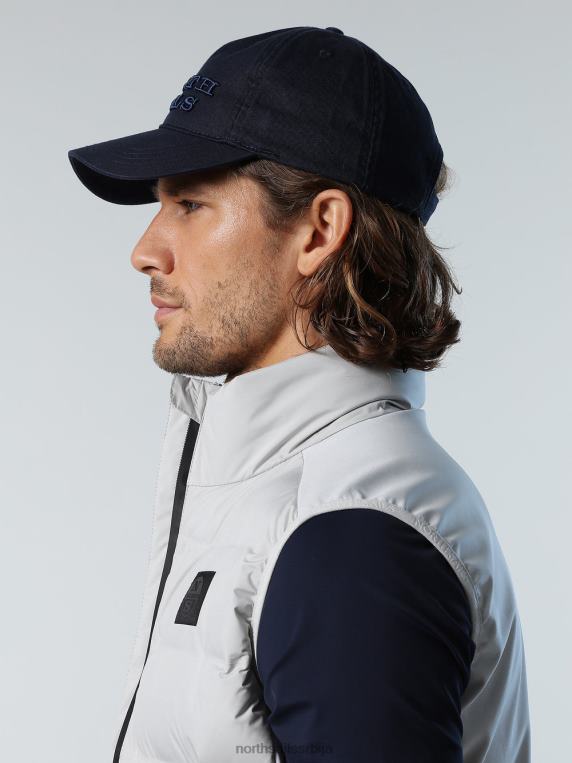 опрана памучна бејзбол капа тамни тексас Прибор мушкарци PDV4J451 North Sails
