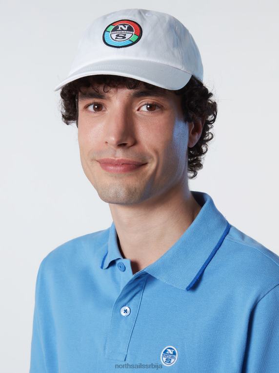 бејзбол капа са словима бео Прибор мушкарци PDV4J453 North Sails