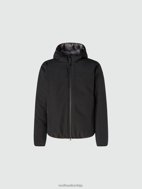 рециклирана најлонска капа црн Прибор мушкарци PDV4J755 North Sails