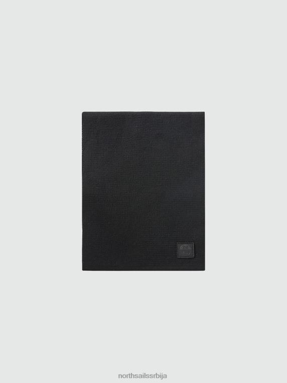 шал од органског памука црн Прибор мушкарци PDV4J953 North Sails