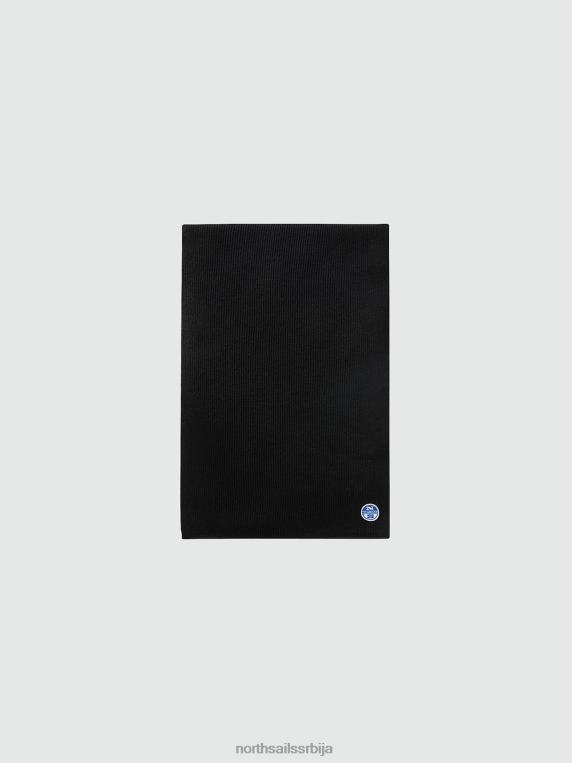 ребрасти шал црн Прибор мушкарци PDV4J973 North Sails