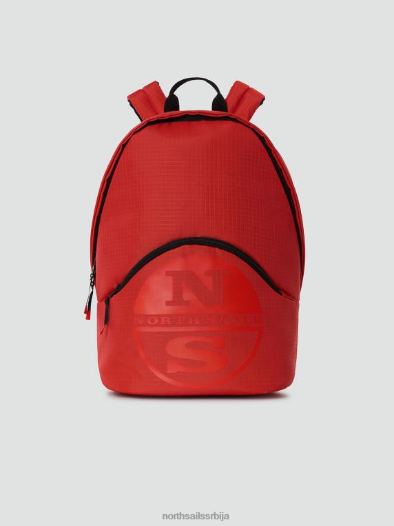 рециклирани најлонски ранац светло наранџаста Прибор мушкарци PDV4J465 North Sails