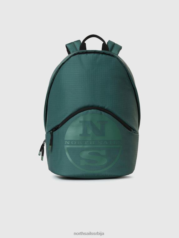 рециклирани најлонски ранац војнички зелени Прибор мушкарци PDV4J466 North Sails