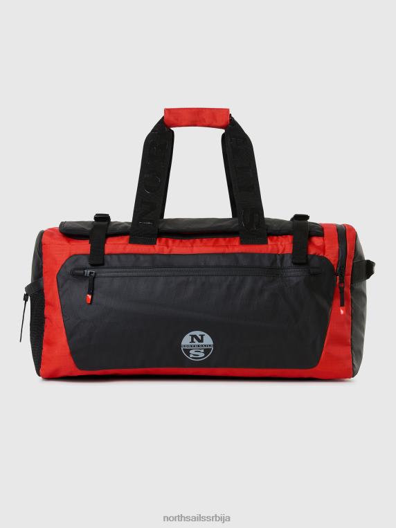 рециклирана рипстоп торба за дуффле светло наранџаста Прибор мушкарци PDV4J470 North Sails