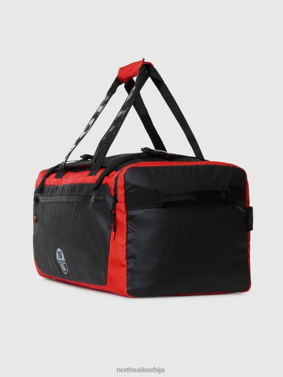 рециклирана рипстоп торба за дуффле светло наранџаста Прибор мушкарци PDV4J470 North Sails