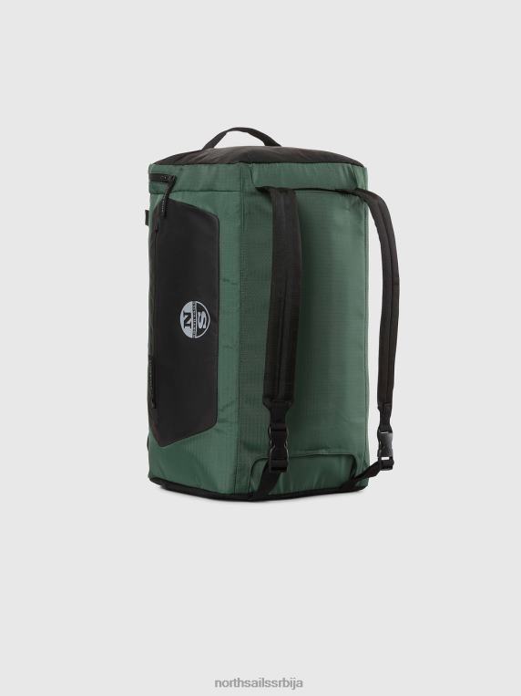 рециклирана рипстоп торба за дуффле војнички зелени Прибор мушкарци PDV4J472 North Sails