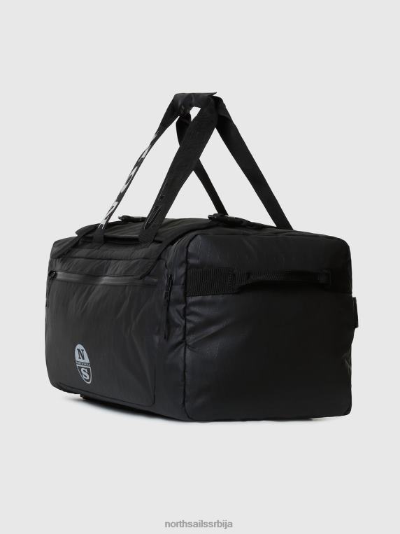 торба од рециклиране тканине црн Прибор мушкарци PDV4J473 North Sails