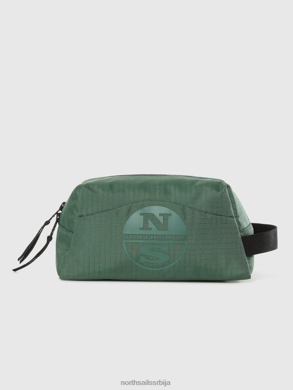 рециклирана рипстоп торба за прање војнички зелени Прибор мушкарци PDV4J476 North Sails