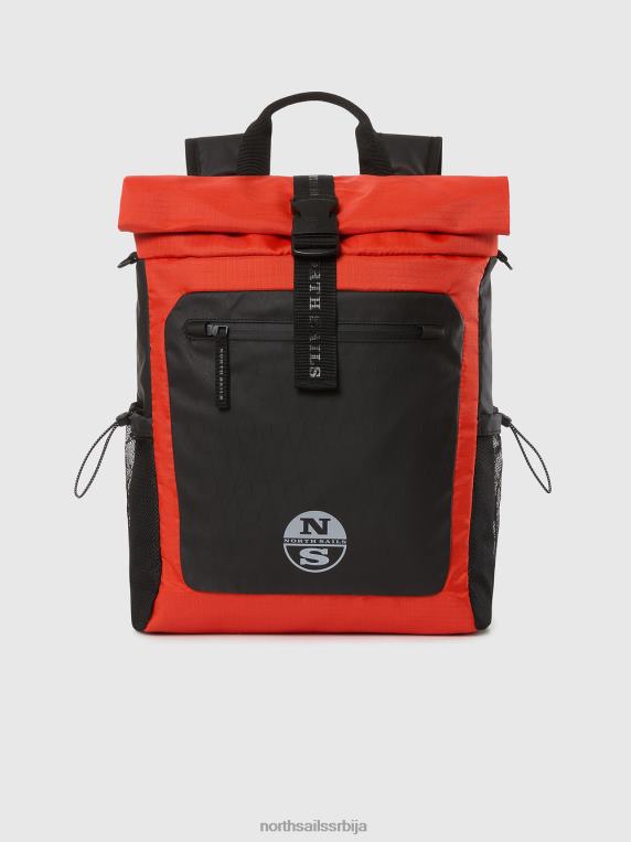 ролл-топ ранац светло наранџаста Прибор мушкарци PDV4J480 North Sails