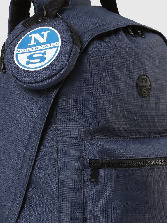 рециклирани рипстоп ранац Морнарско плаво Прибор мушкарци PDV4J835 North Sails