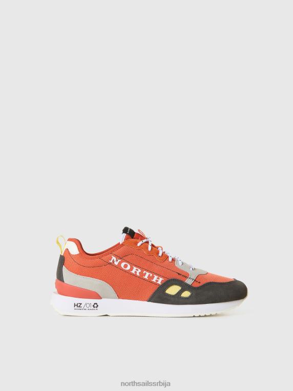 хоризон про марк патике светло наранџаста обућа мушкарци PDV4J426 North Sails