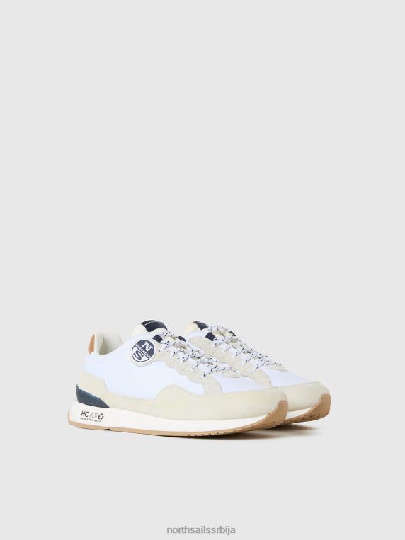 закачити прве патике бео обућа мушкарци PDV4J429 North Sails