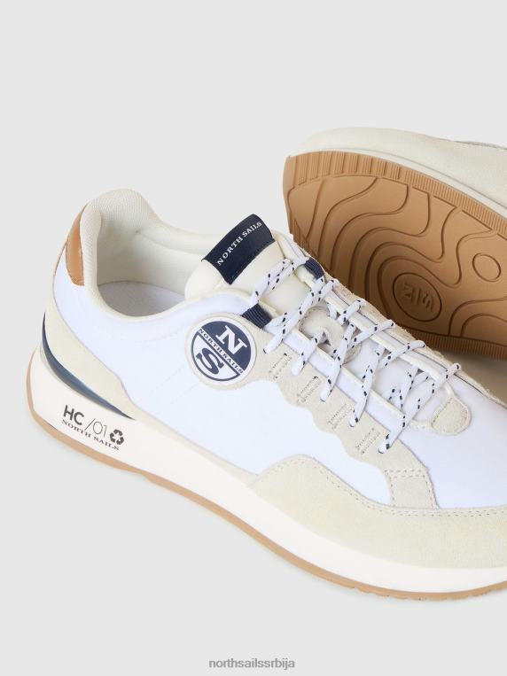 закачити прве патике бео обућа мушкарци PDV4J429 North Sails