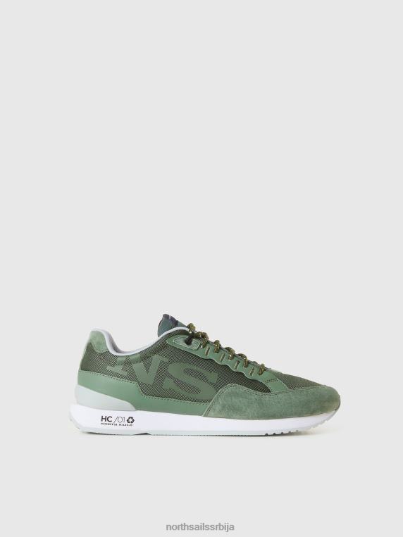 хитцх лого патике зелен обућа мушкарци PDV4J431 North Sails