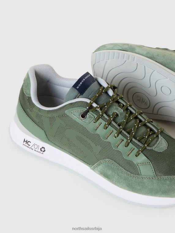 хитцх лого патике зелен обућа мушкарци PDV4J431 North Sails