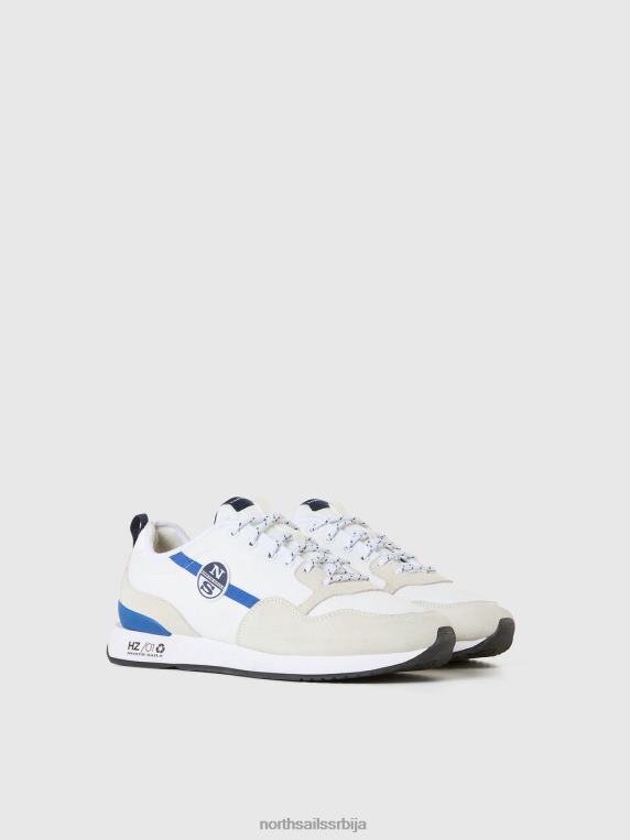 хоризон обичне патике бео обућа мушкарци PDV4J434 North Sails
