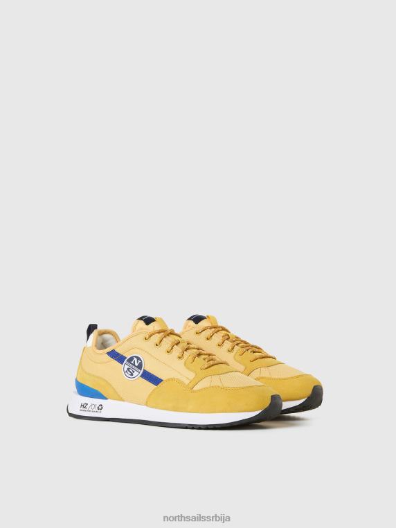 хоризон обичне патике жута обућа мушкарци PDV4J435 North Sails