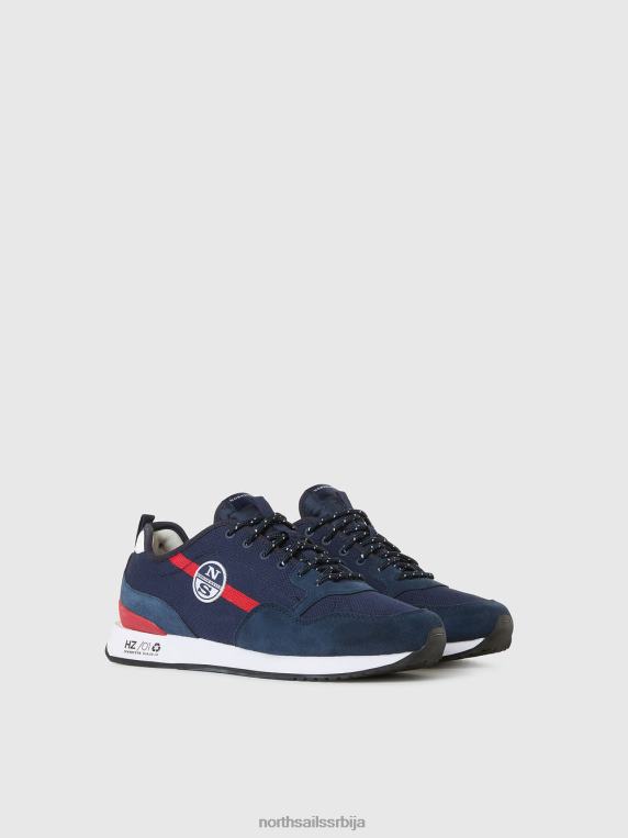 хоризон обичне патике Морнарско плаво обућа мушкарци PDV4J436 North Sails