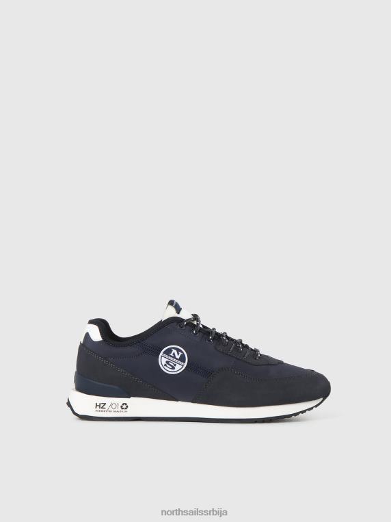 хоризон обичне патике морнарско сива обућа мушкарци PDV4J700 North Sails