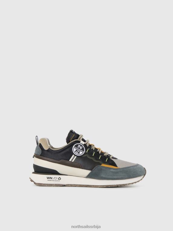 винцх полар патике антрацит-вишебојни обућа мушкарци PDV4J706 North Sails