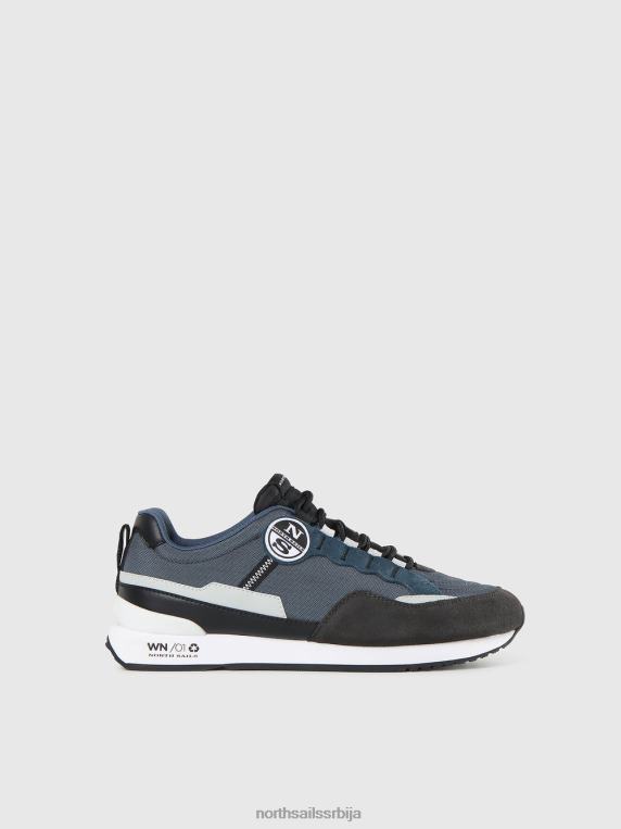 хитцх чисте патике сиво-зелена обућа мушкарци PDV4J709 North Sails