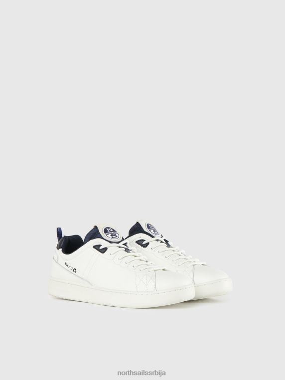 фендер про премиум патике бео обућа мушкарци PDV4J712 North Sails