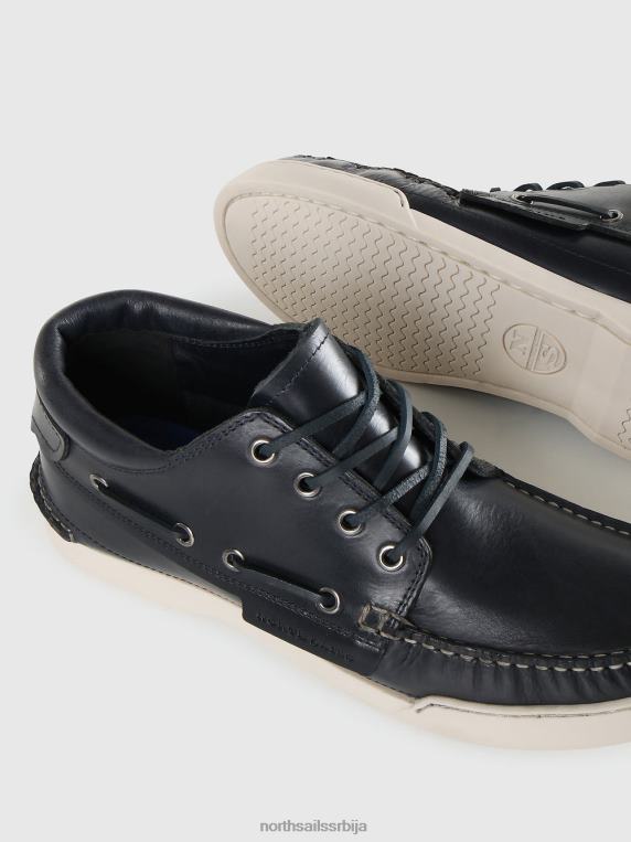 палубне ципеле за чамац средње класе Морнарско плаво обућа мушкарци PDV4J703 North Sails