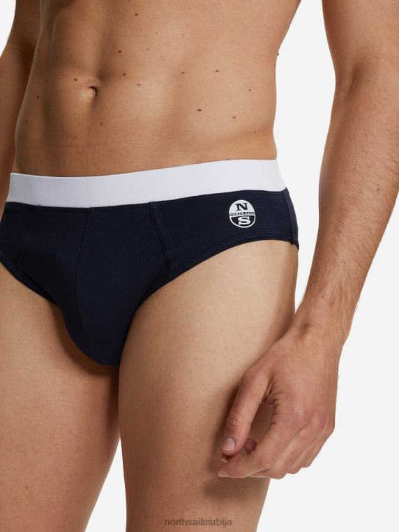 гаћице са контрастним струком комбинација 2 одећу мушкарци PDV4J486 North Sails