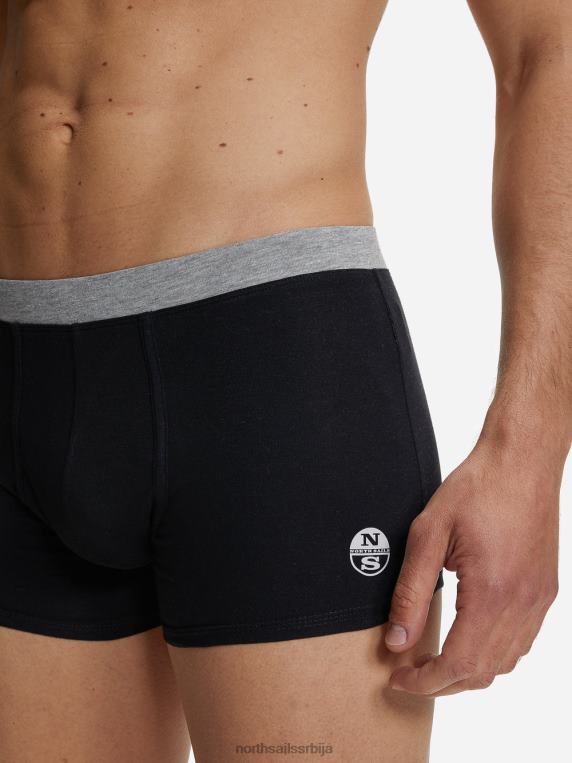 боксерице са контрастним струком комбинација 3 одећу мушкарци PDV4J494 North Sails