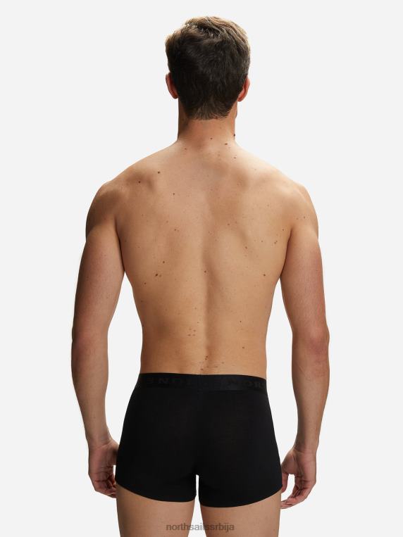 бамбусове боксерице црн одећу мушкарци PDV4J500 North Sails