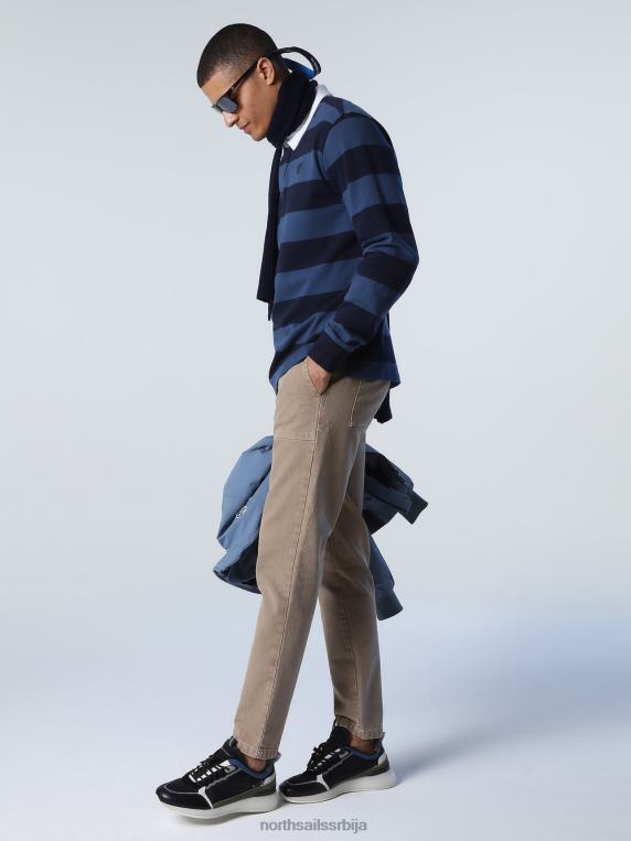 пругаста поло мајица комбинација 1 одећу мушкарци PDV4J1001 North Sails