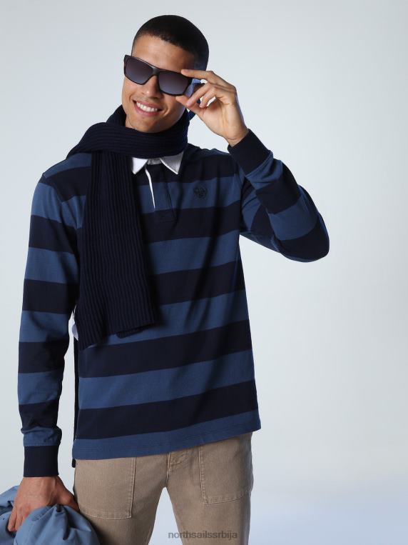 пругаста поло мајица комбинација 1 одећу мушкарци PDV4J1001 North Sails