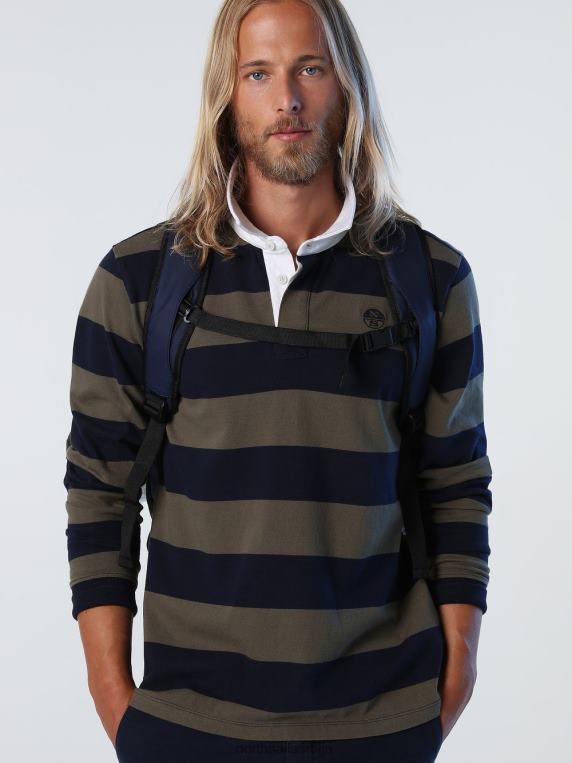 пругаста поло мајица комбинација 2 одећу мушкарци PDV4J1002 North Sails